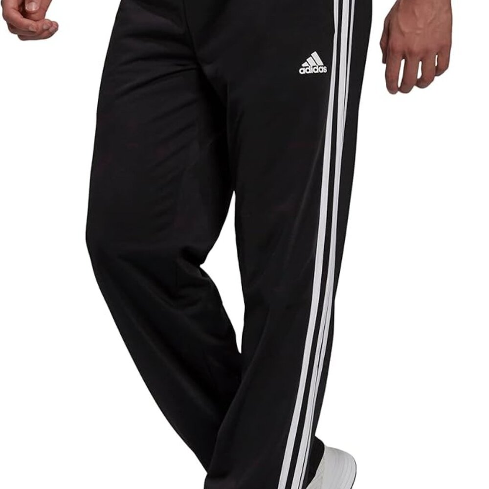 adidas Kid's Essentials Warm-Up Open Hem 3-Stripes Tracksuit Pants